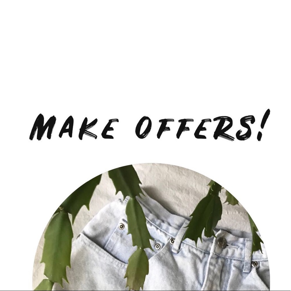 Make an offer on anything!